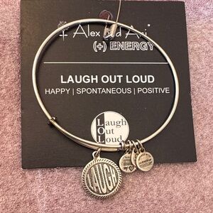 Alex and Ani Silver Laugh Out Loud Bangle